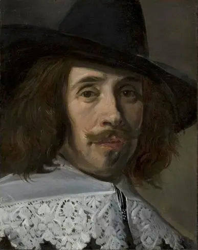 Fragment portretu mężczyzny - Frans Hals