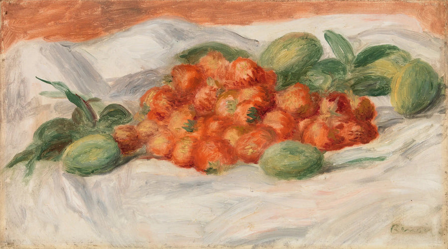 Truskawki i migdały - Pierre-Auguste Renoir