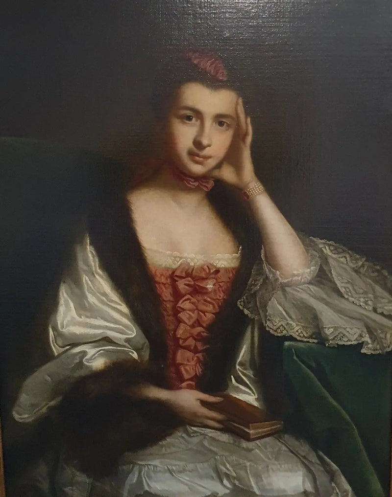 Frances Hanbury Williams (1735–1759), hrabina z Essex, pierwsza żona Williama Anny Hollesa, 4. hrabiego z Essex - Joshua Reynolds
