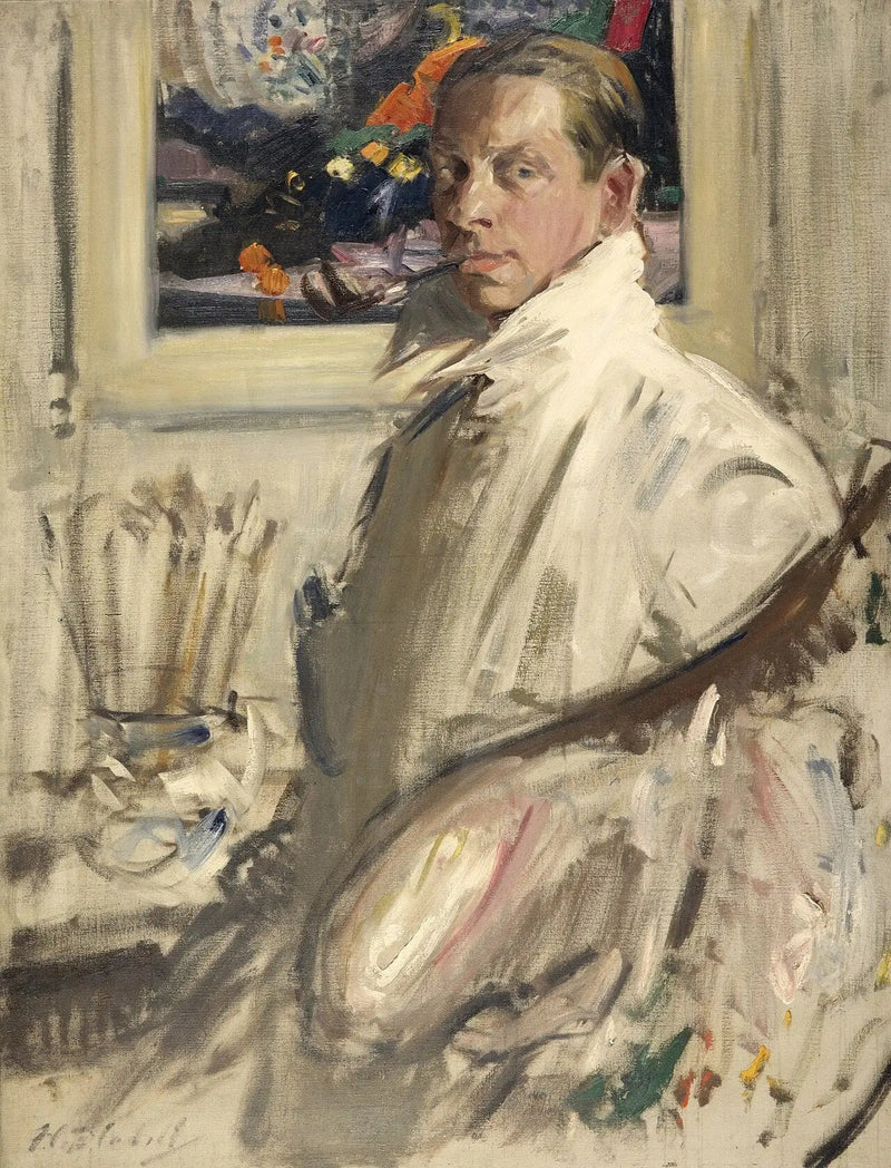 Francis Campbell Boileau Cadell, 1883 - 1937. Artysta (Autoportret) - Francis Cadell