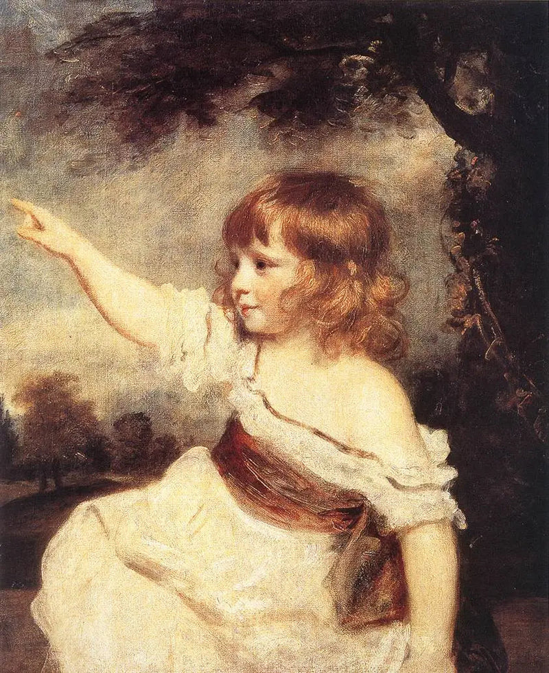 Francis George Hare dziecko, zwany Mistrz Hare - Joshua Reynolds