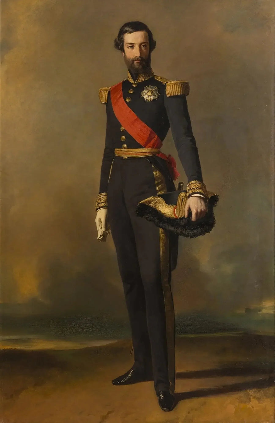 François-Ferdinand-Philippe d'Orléans, książę de Joinville (1818-1900) - Franz Xaver Winterhalter