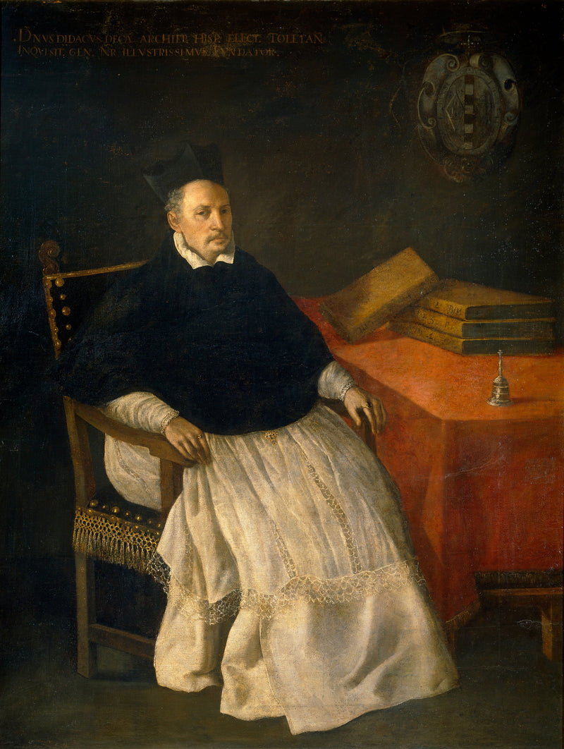 Fray Diego de Deza i Tavera, arcybiskup Sewilli - Francisco de Zurbarán