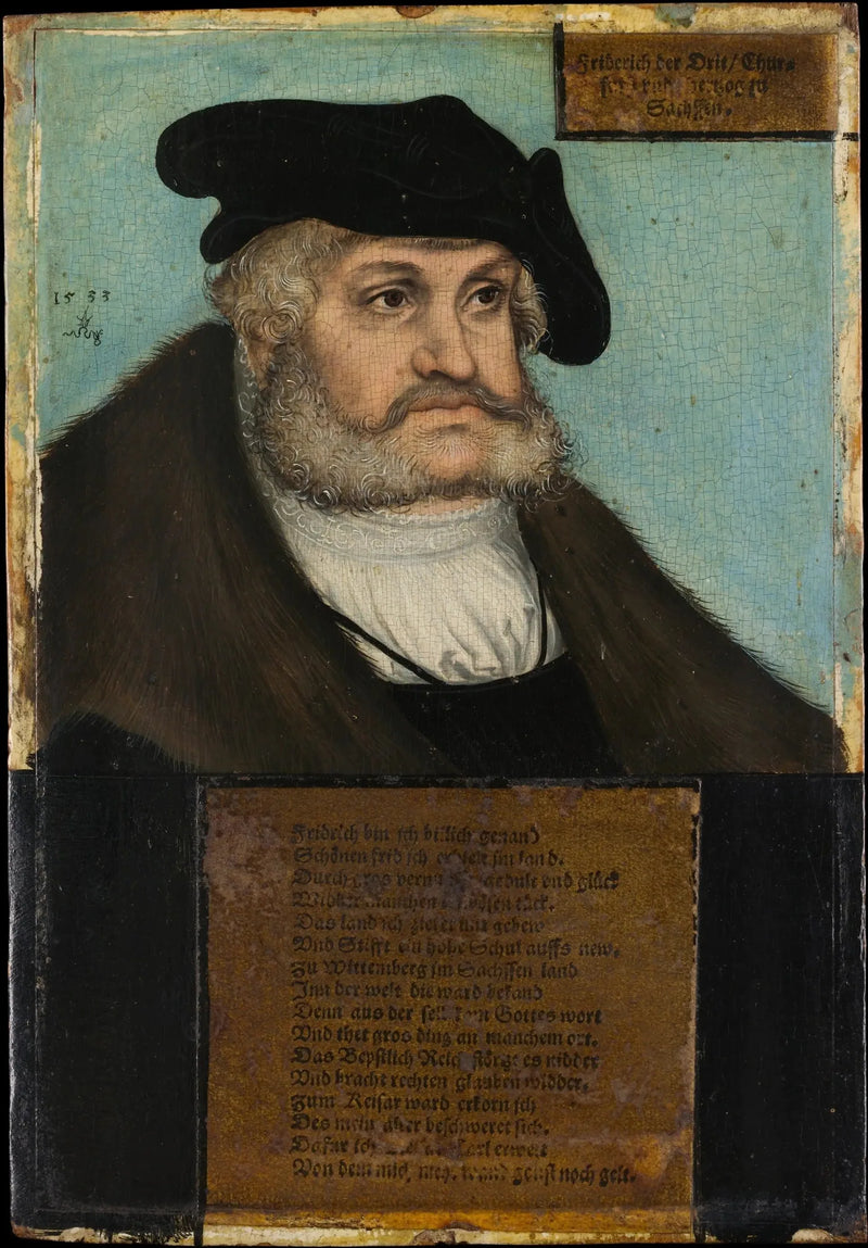 Frédéric III (1463–1525), Mędrzec, elektor Saksonii - Lucas Cranach Starszy