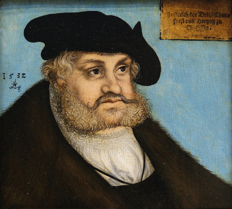 Frédéric III Mądry książę Saksonii i Elektor - Lucas Cranach Starszy