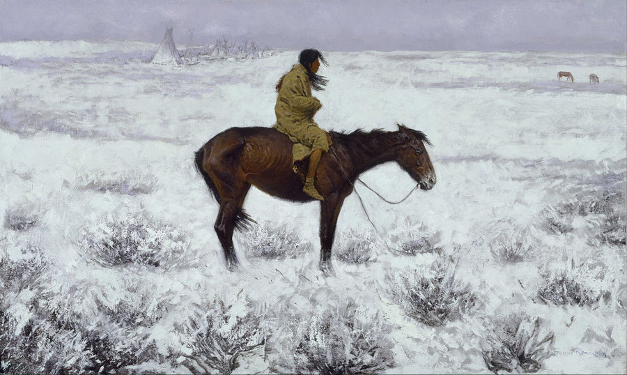 Le Jeune Gardien de troupeau - Frederic Remington