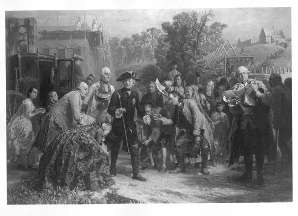 Frédéric Th. wielki jak budynek - mistrz - Adolph von Menzel