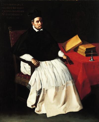 Frère Diego de Deza - Francisco de Zurbarán - Alpha Reproduction