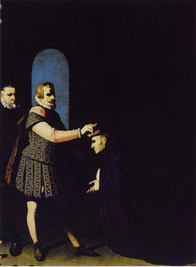 Brat Fernando Yáñez odmawia klamrze arcybiskupa Toledo - Francisco de Zurbarán