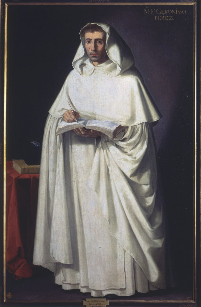 Brat Jerónimo Pérez - Francisco de Zurbarán