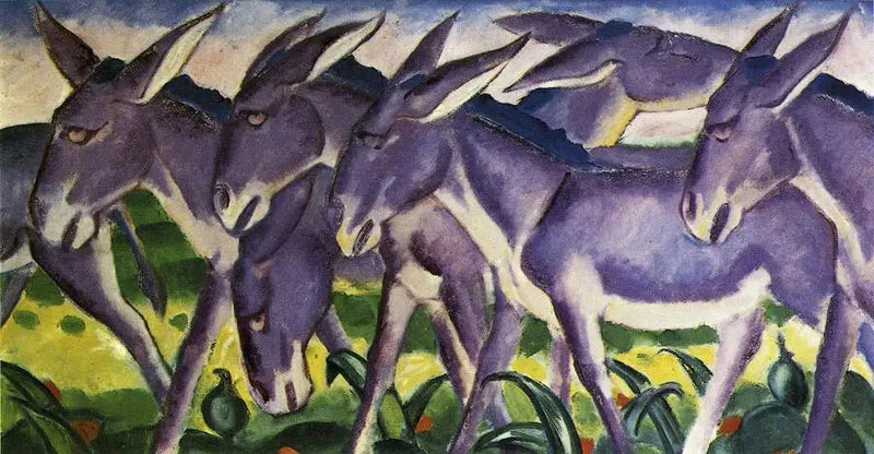 Fryz osła - Franz Marc