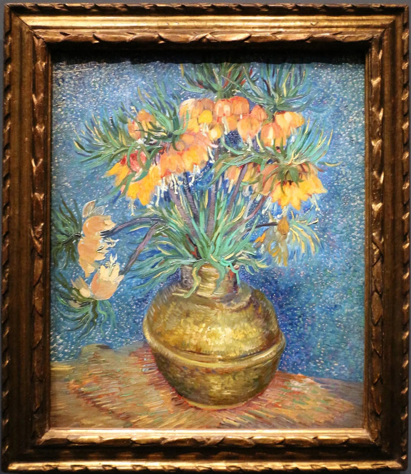 Fritillaria korona cesarska w miedzianym wazonie - Vincent van Gogh