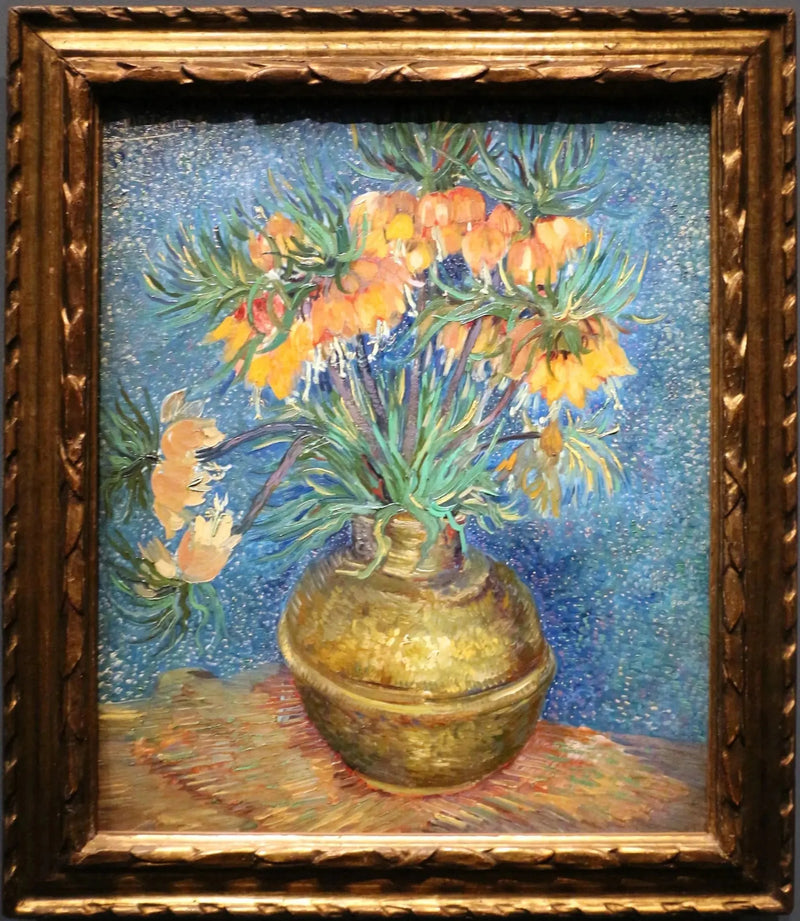 Fritillaria korona cesarska w miedzianym wazonie - Vincent van Gogh