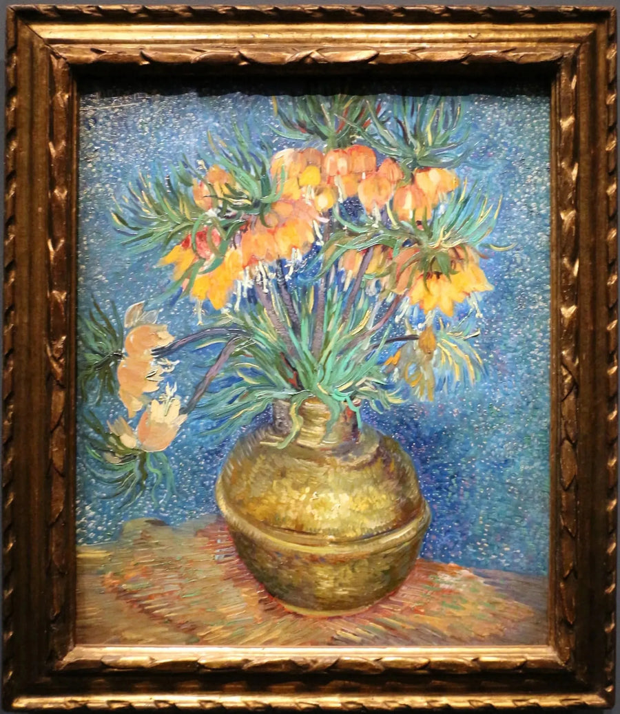 Fritillaria korona cesarska w miedzianym wazonie - Vincent van Gogh