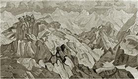 Frontière des royaumes - Nicolas Roerich