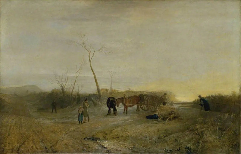 Mroźny poranek - J. M. W. Turner
