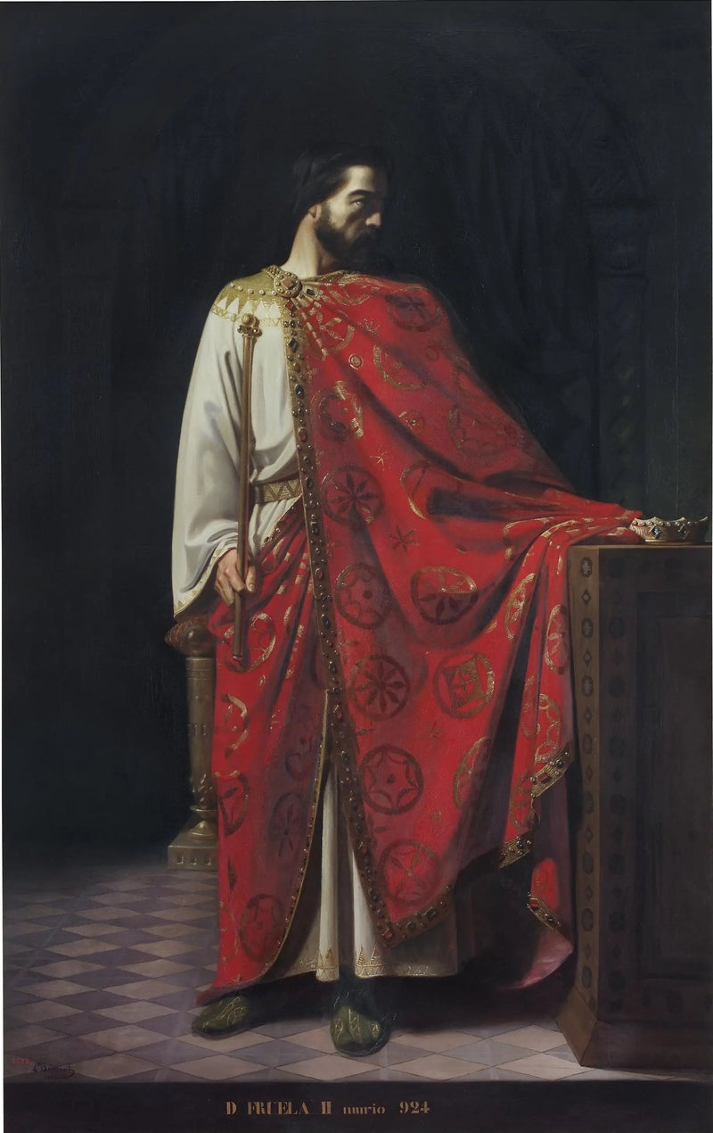 Fruela II z Asturii (król Asturii od 910 do 925) - Léon Bonnat