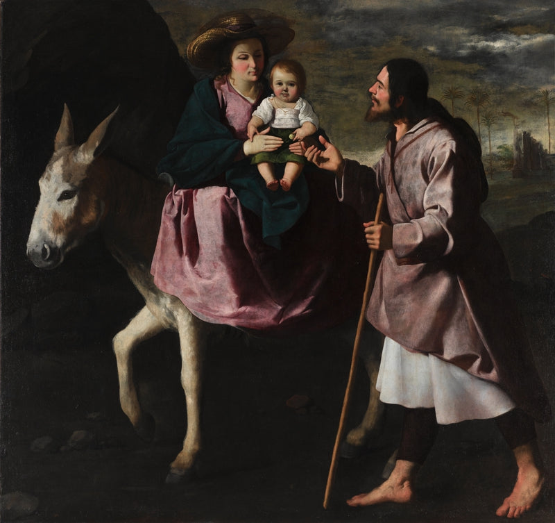 Ucieczka do Egiptu - Francisco de Zurbarań