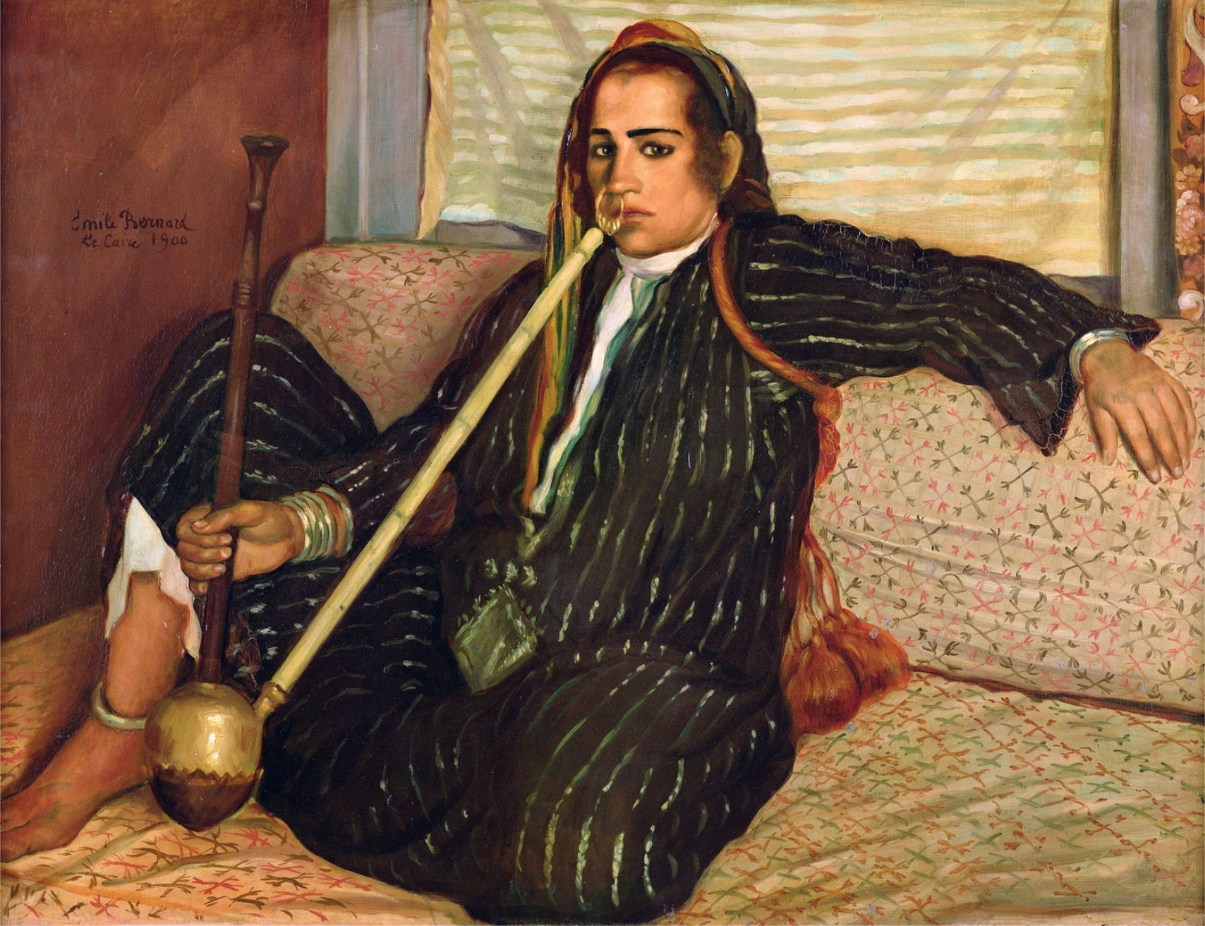 Fumeuse de haschisch - Émile Bernard - Alpha Reproduction