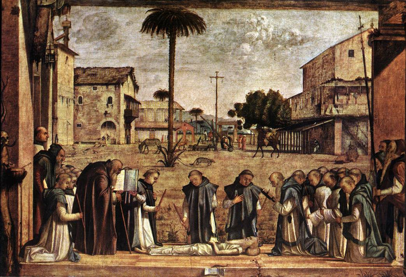 Pogrzeb świętego Hieronima - Vittore Carpaccio