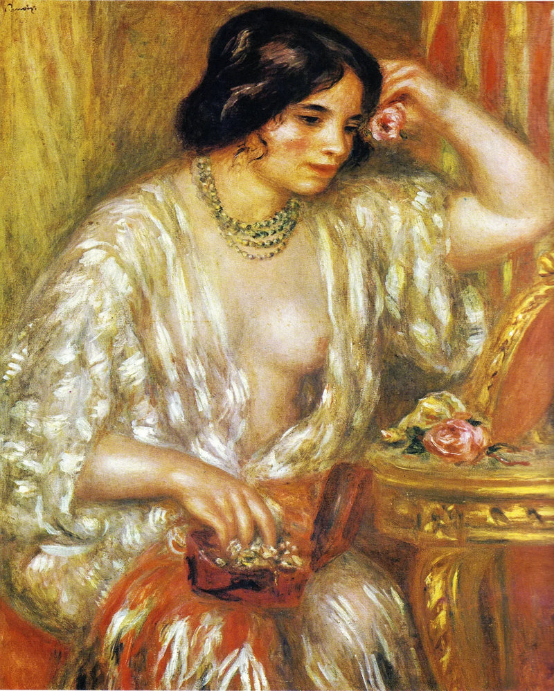 Gabriela z Biżuterią - Pierre-Auguste Renoir