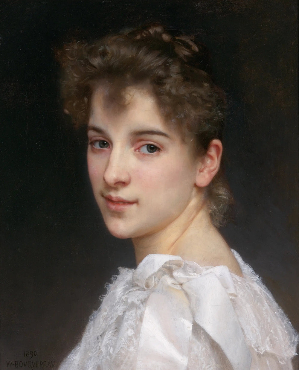 Gabrielle Cot - Bouguereau image 1 tableau peint à l’huile sur toile