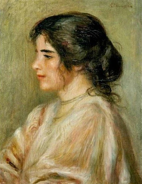 Gabrielle z profilu - Pierre-Auguste Renoir