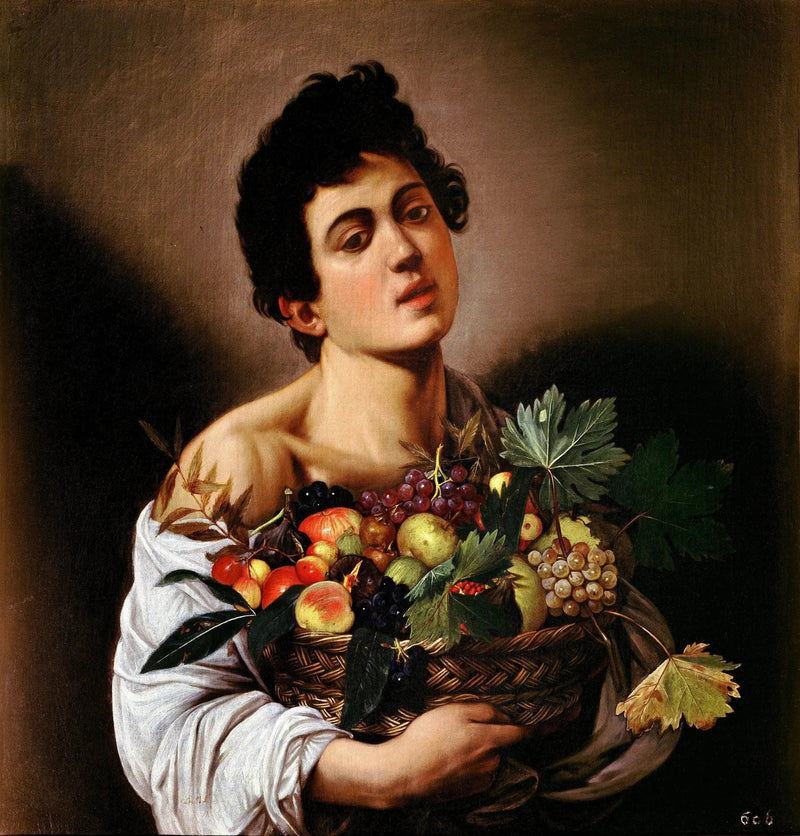 Chłopiec z koszem owoców - Caravaggio