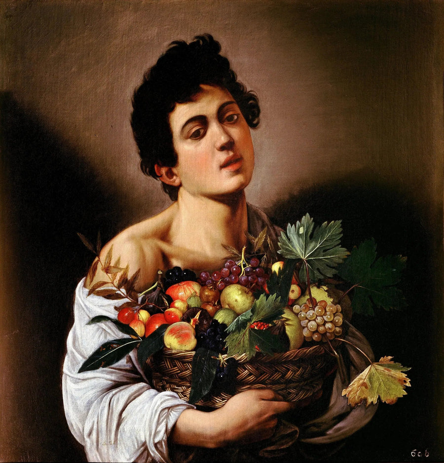 Chłopiec z koszem owoców - Caravaggio