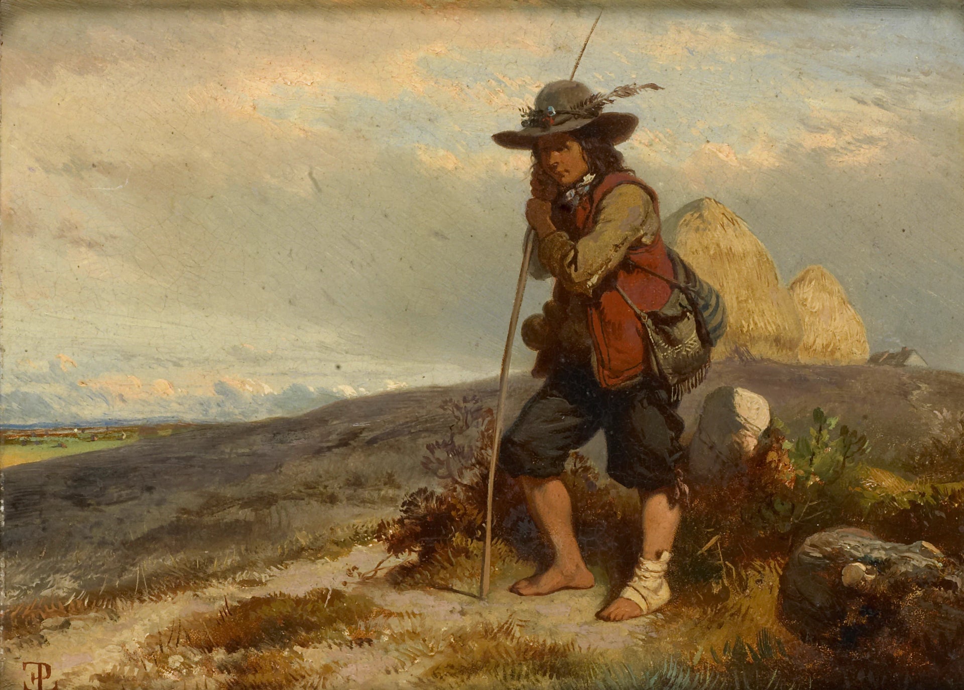 Garçon berger - Eugène Le Poittevin