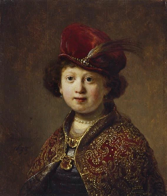 Portret chłopca - Rembrandt