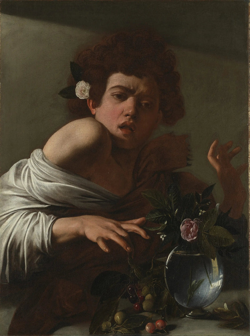 Chłopiec ugryziony przez jaszczurkę - Caravaggio