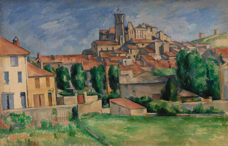 Gardanne (widok poziomy). - Paul Cézanne