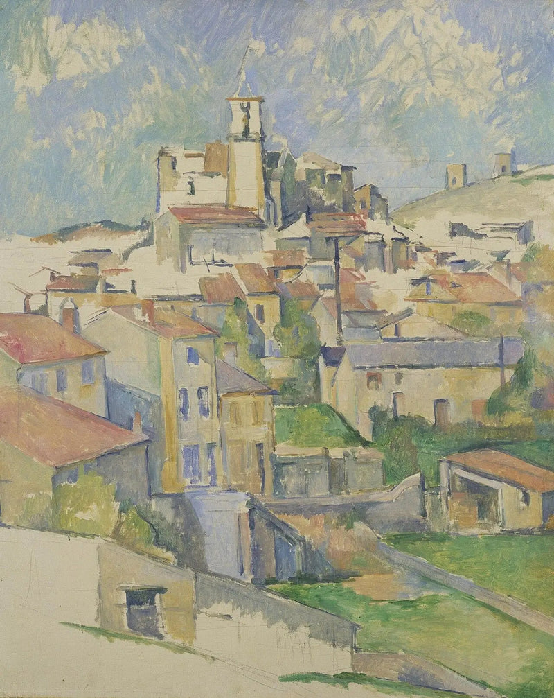 Gardanne (widok pionowy) - Paul Cézanne
