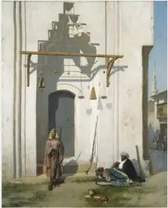 Strażnicy przy bramie grobowca - Jean-Léon Gérôme