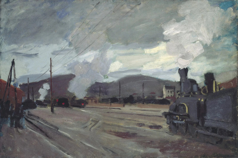 Stacja Argenteuil W242 - Claude Monet