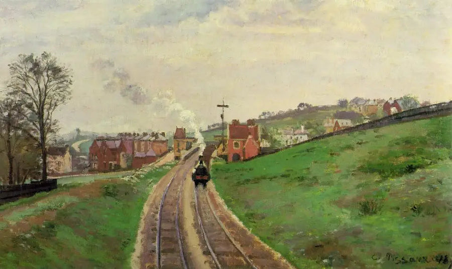 Dworzec Lordship Lane, Dulwich - Camille Pissarro