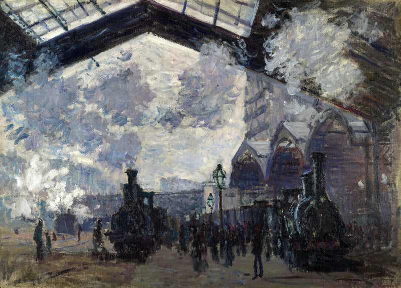 Dworzec Saint-Lazare - Claude Monet
