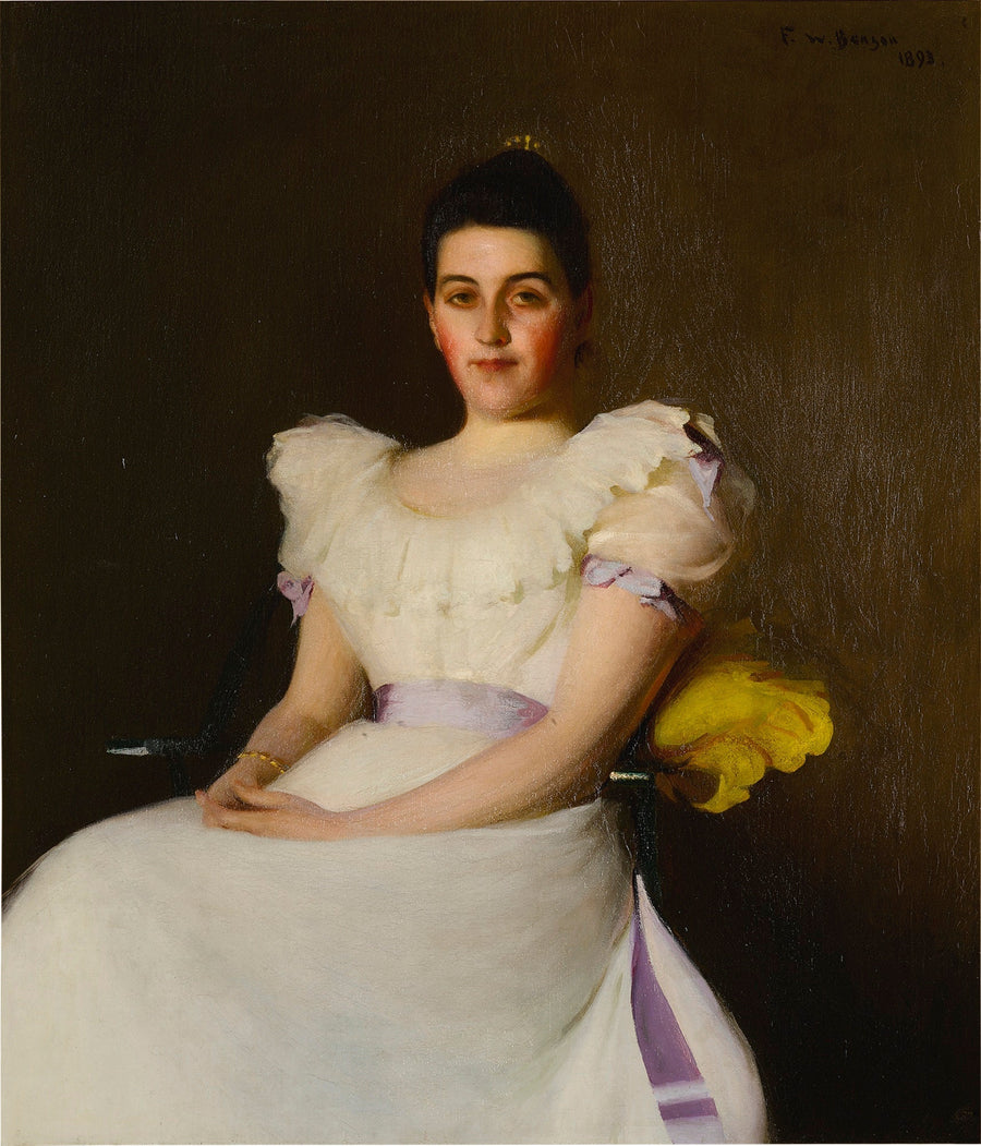 Garnitures de lavande - Frank Weston Benson