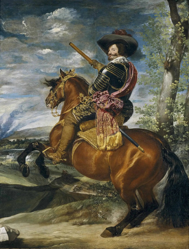 Gaspar de Guzmán, hrabia-książę Olivares na koniu - Diego Velázquez