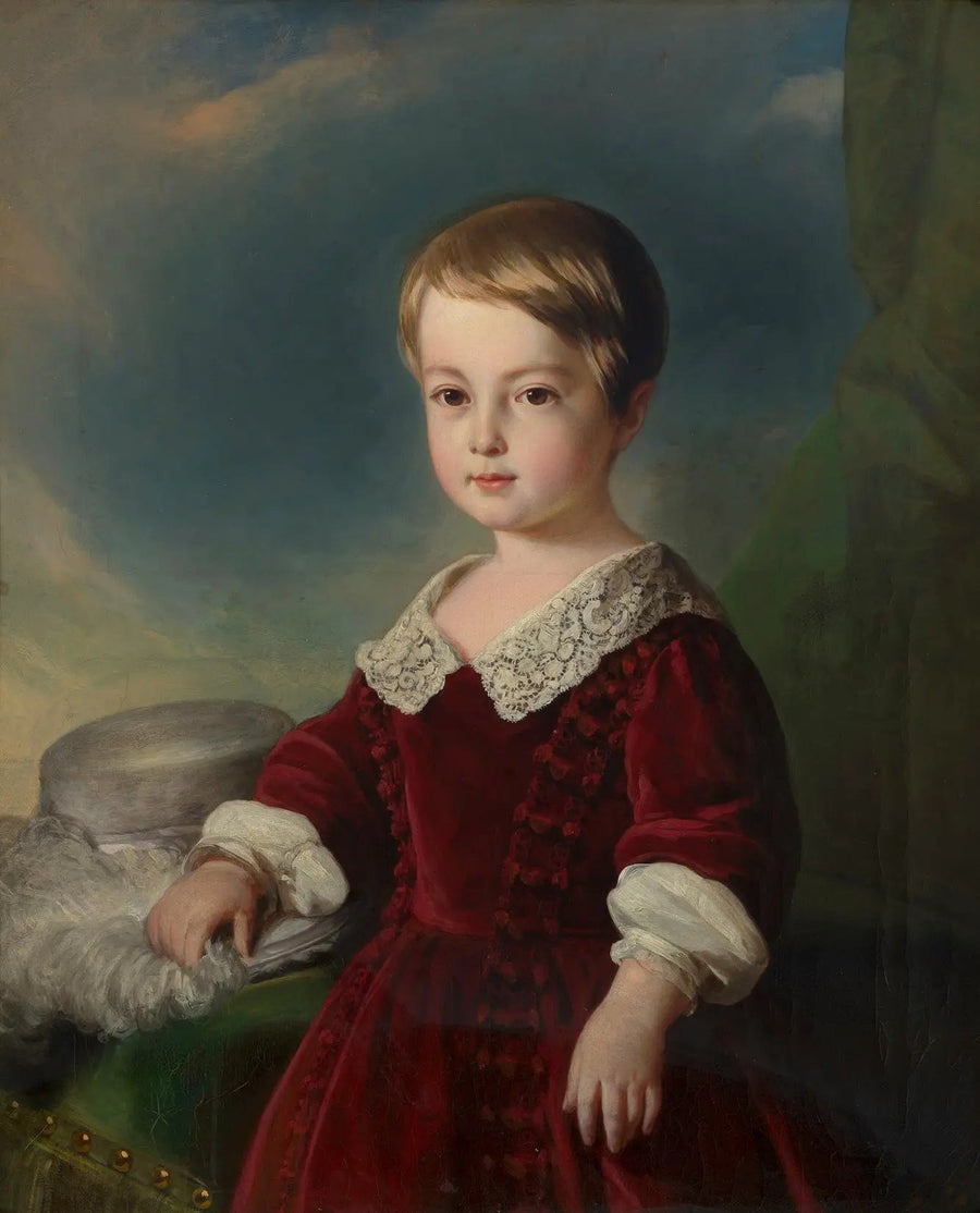 Gaston, hrabia d'Eu (1842-1922) - Franz Xaver Winterhalter