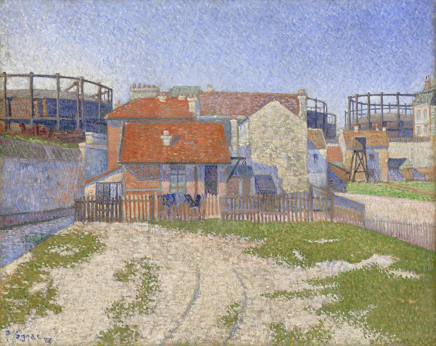 Gazometry Clichy - Paul Signac
