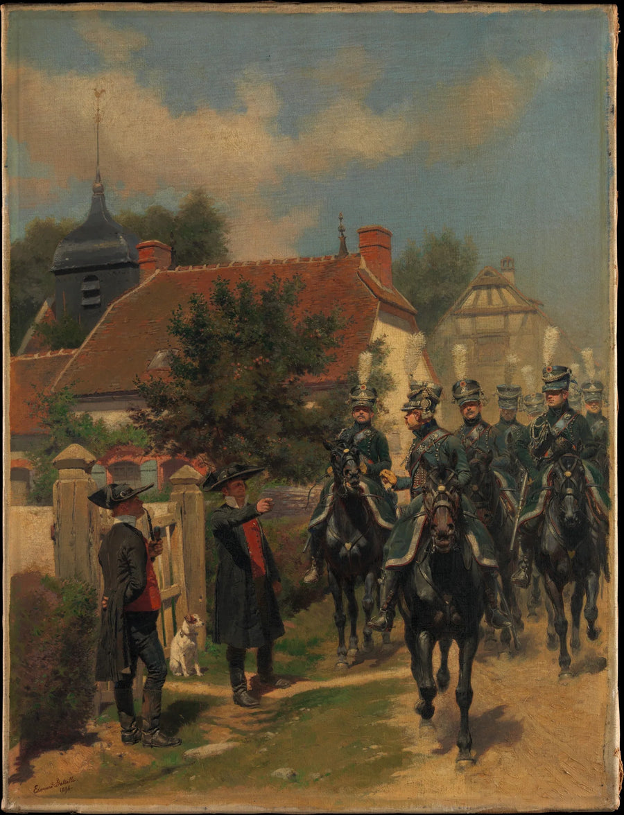 Gendarmes d'Ordonnance - Édouard Detaille