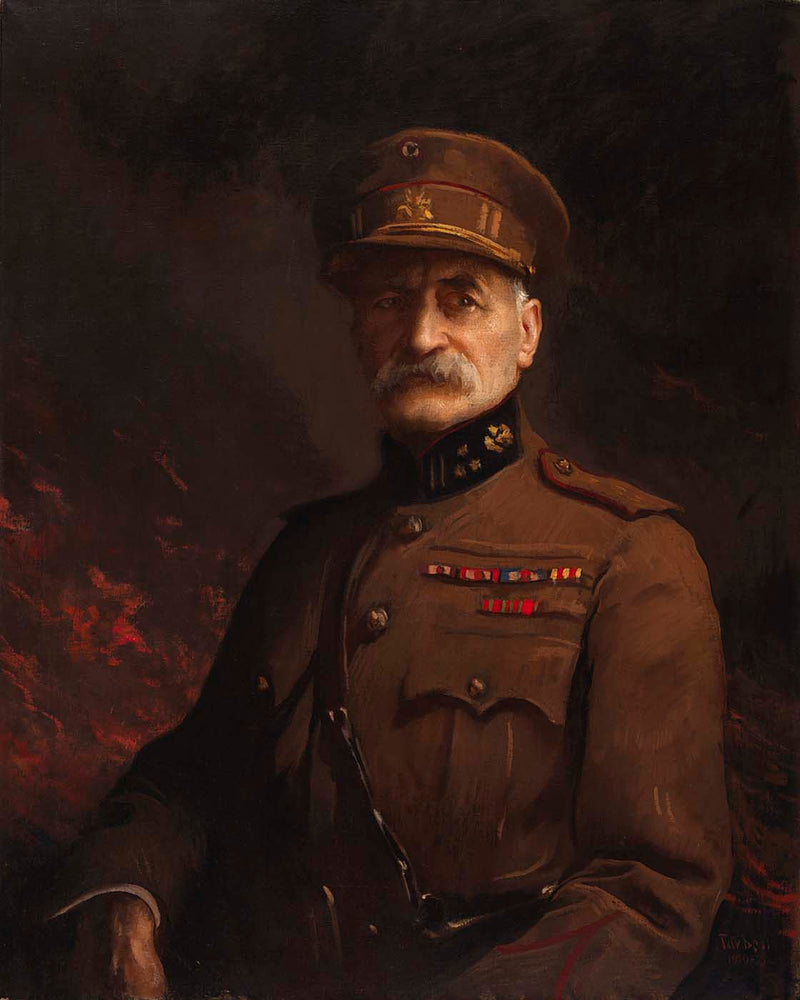 Generał Georges Leman, Dowódca Umocnionego Miasta Liège - Edmund Charles Tarbell