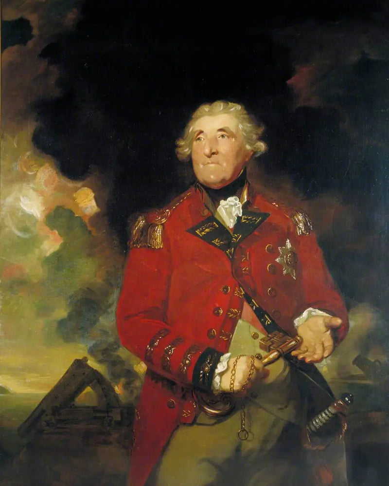 Generał Sir George Augustus Eliott (1717–1790), Lord Heathfield - Joshua Reynolds