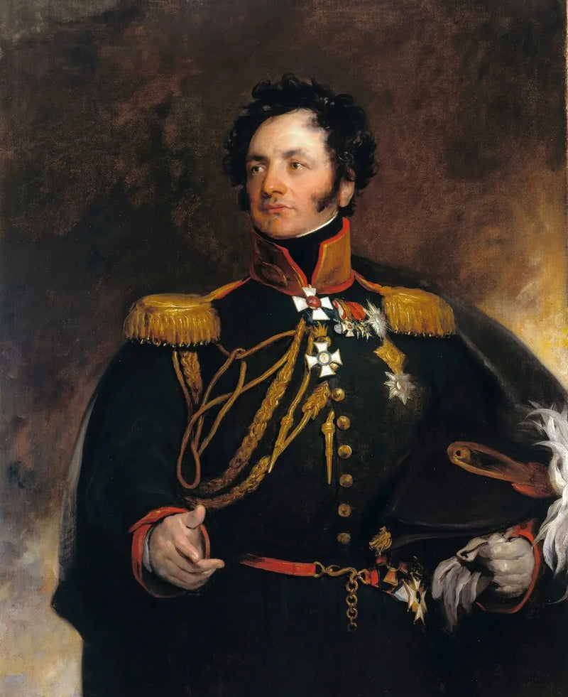 Generał Teodor Petrowicz Uwarow (1773/4-1824) - Thomas Lawrence