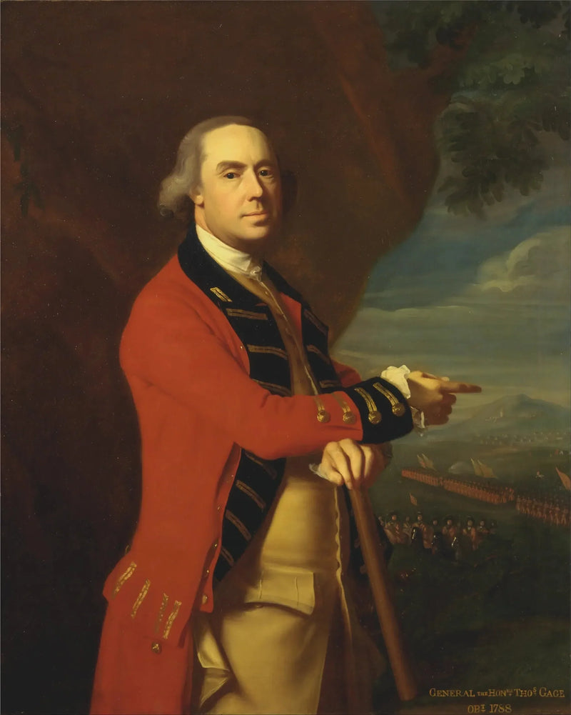 Generał Thomas Gage - John Singleton Copley