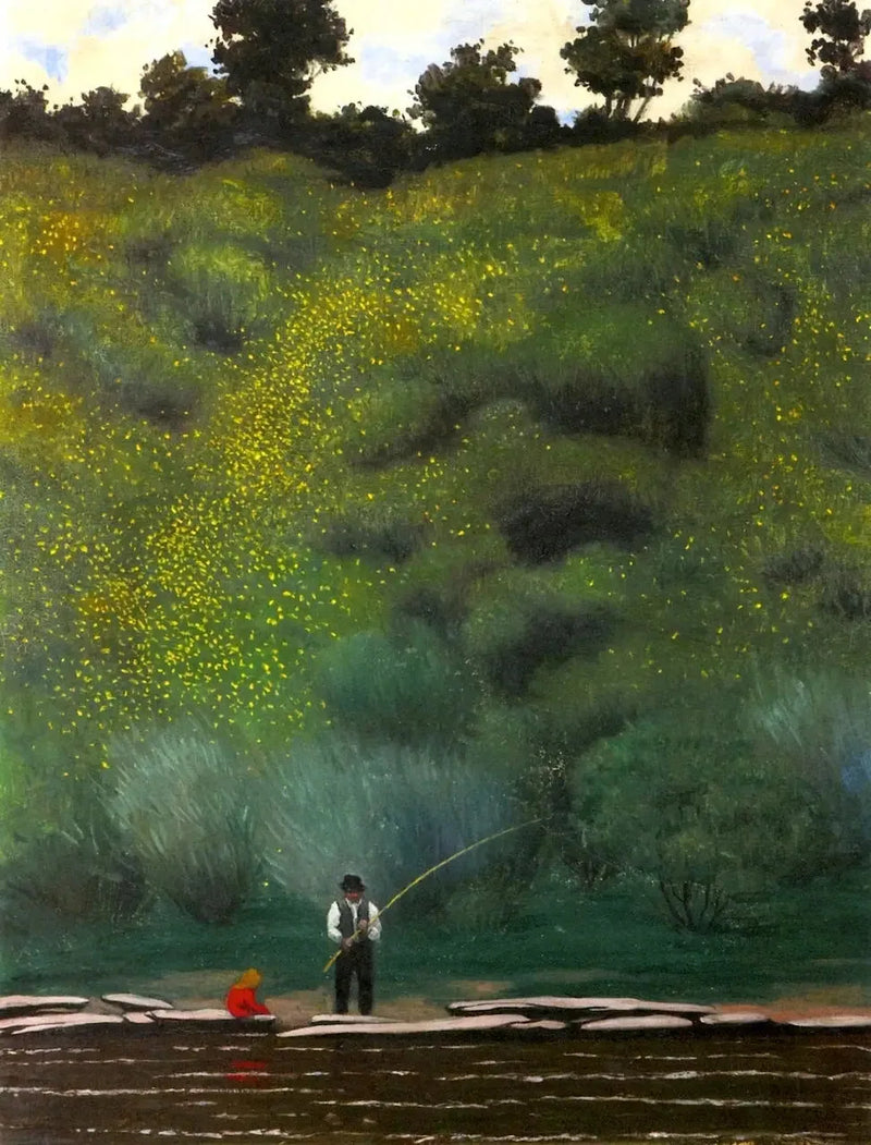 Kwitnące gaje, Avallon - Félix Vallotton
