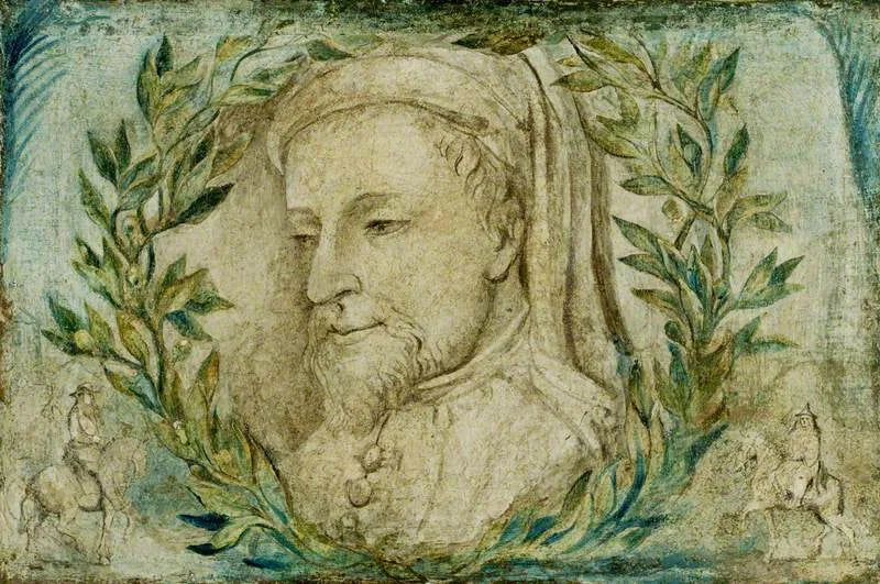 Geoffrey Chaucer (około 1343-1400) - William Blake