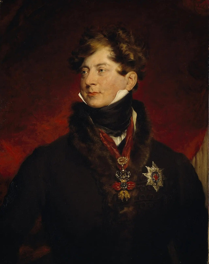 Jerzy IV, 1762 - 1830. Rządził jako regent od 1811 do 1820, jako król od 1820 do 1830. - Thomas Lawrence